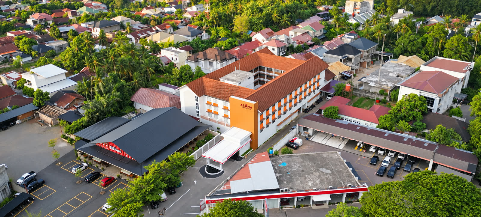 Azana Oasis Hotel Aceh Exterior Aerial View